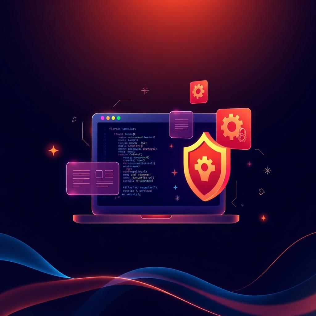 Illustration maintenance site web sécurité